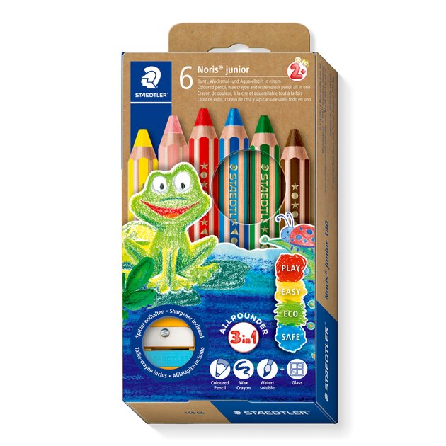 Staedtler Noris buddy 140 Meerkleurig 6 stuk(s)
