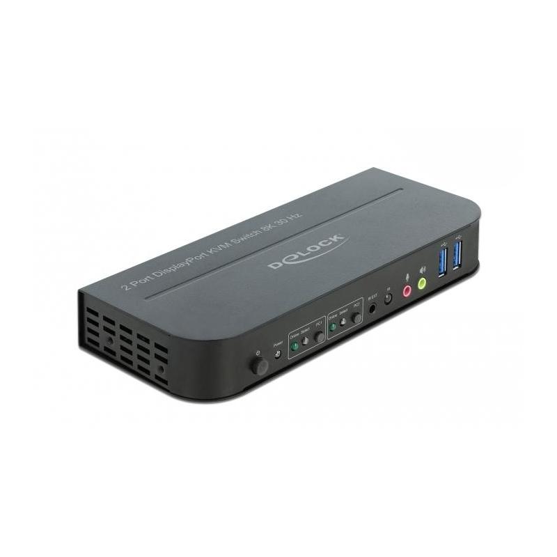 DeLOCK 11482 KVM-switch Zwart