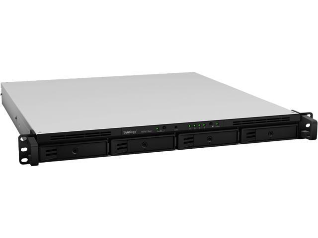 4 Bay 1u Rack NAS Quad Core 8GB Ram