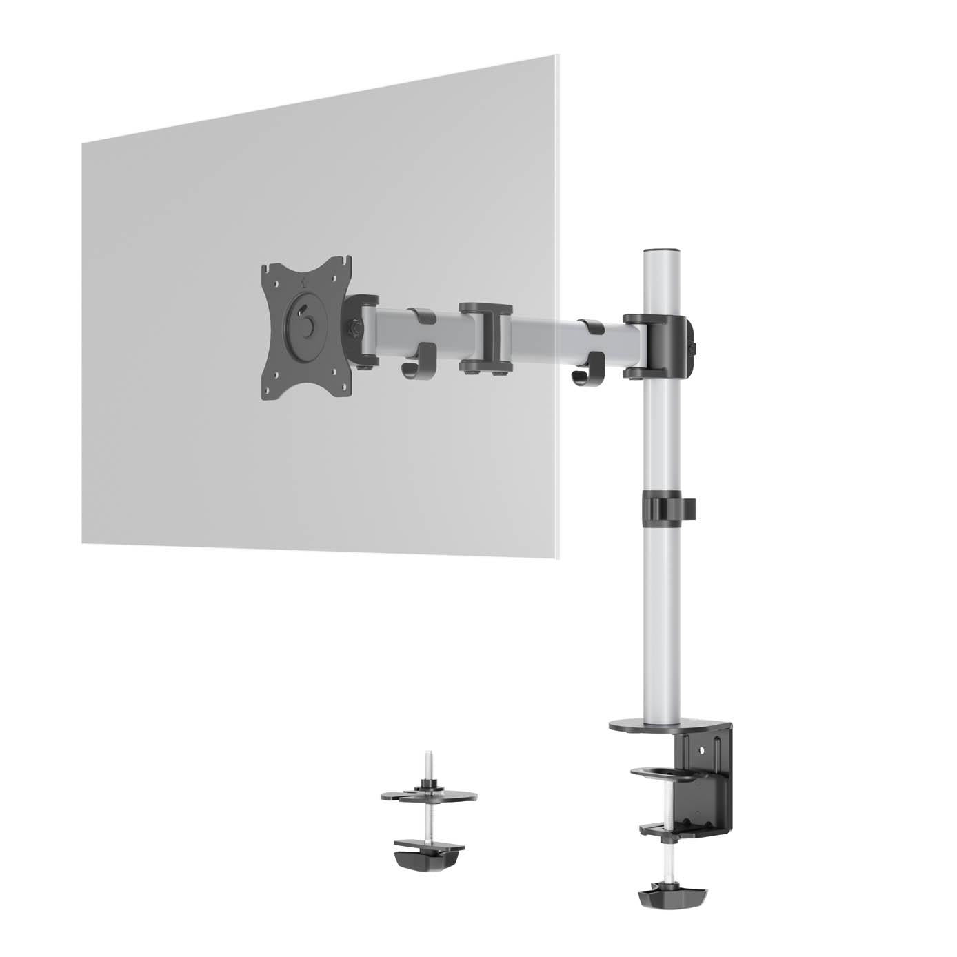 Durable 509423 flat panel bureau steun 68,6 cm (27) Muur Zilver