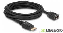 DeLOCK 80004 DisplayPort kabel 5 m Zwart