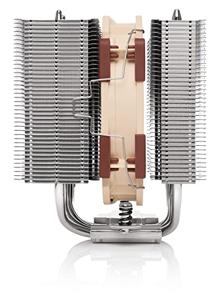 Noctua NH-D12L koelsysteem voor computers Processor Luchtkoeler Aluminium, Beige, Bruin