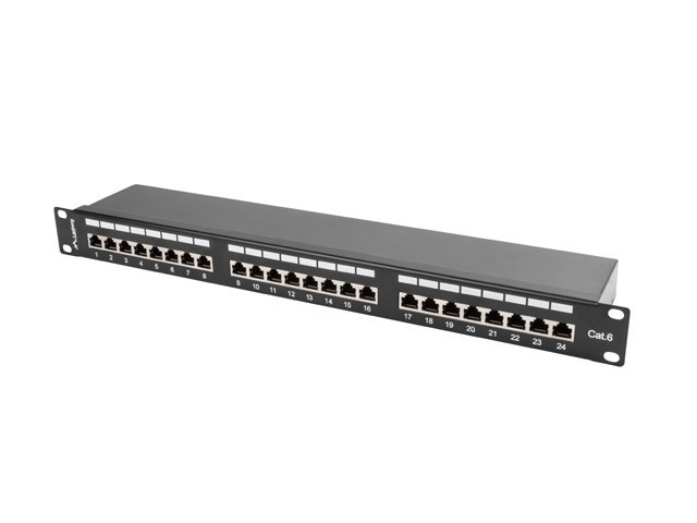 Lanberg PPS6-1024-B patch paneel 1U