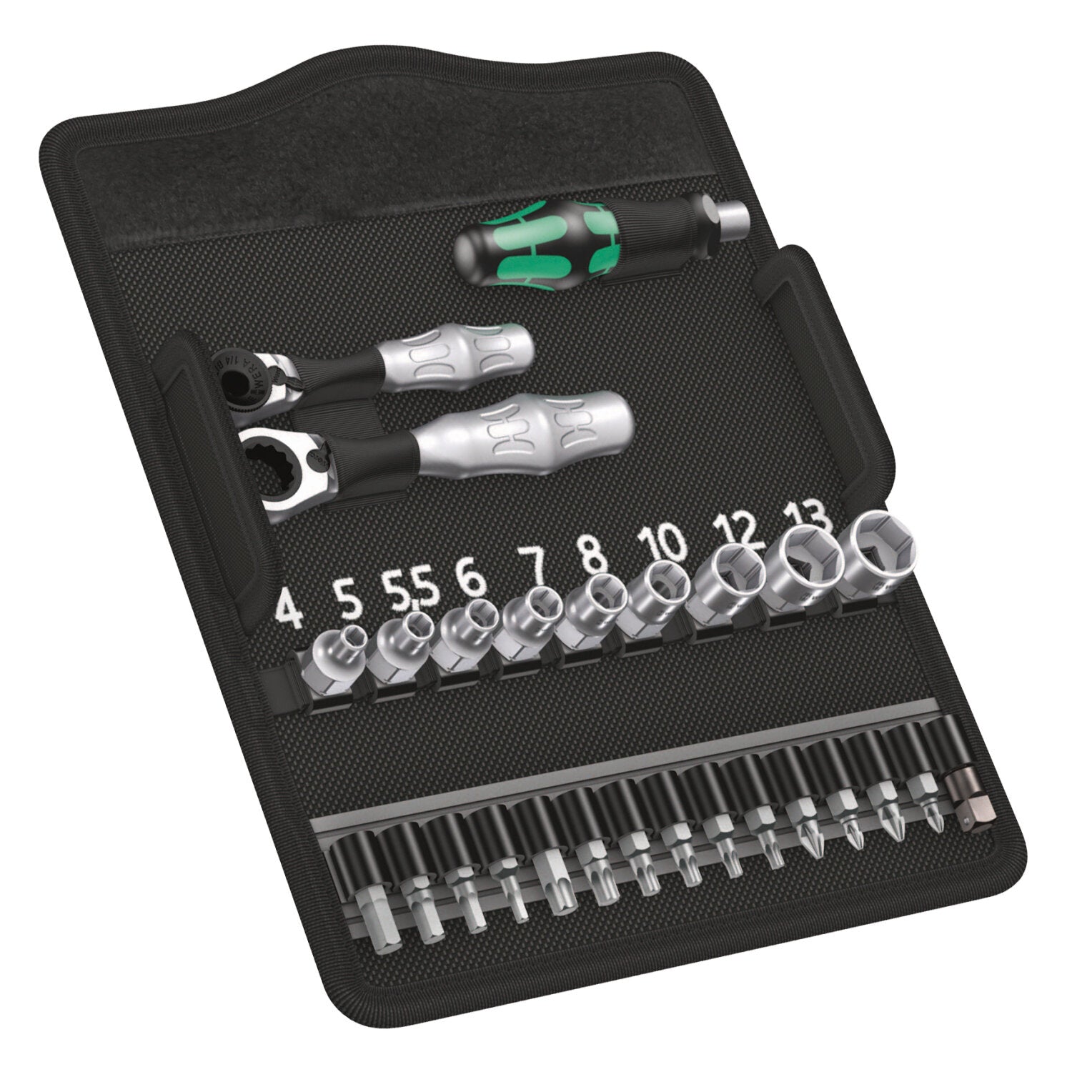 Wera Zyklop Mini 2 Dopsleutelset