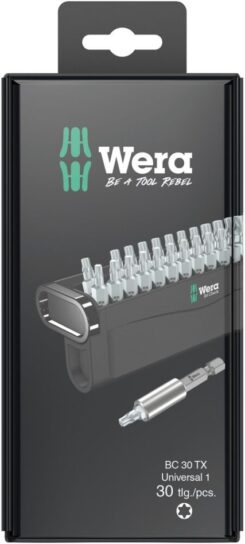 Wera 05057900001 schroevendraaierbit 30 stuk(s)