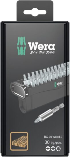 Wera 2 SB schroevendraaierbit 30 stuk(s)