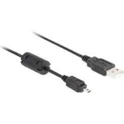 DeLOCK USB 1,83m USB-kabel Zwart