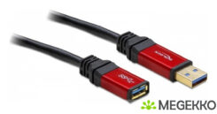 DeLOCK 3.0m USB 3.0 A M/F USB-kabel USB 3.2 Gen 1 (3.1 Gen 1) 3 m USB A