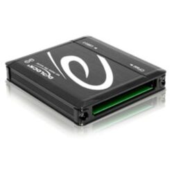 DeLOCK 91686 geheugenkaartlezer USB 3.2 Gen 1 (3.1 Gen 1) Zwart