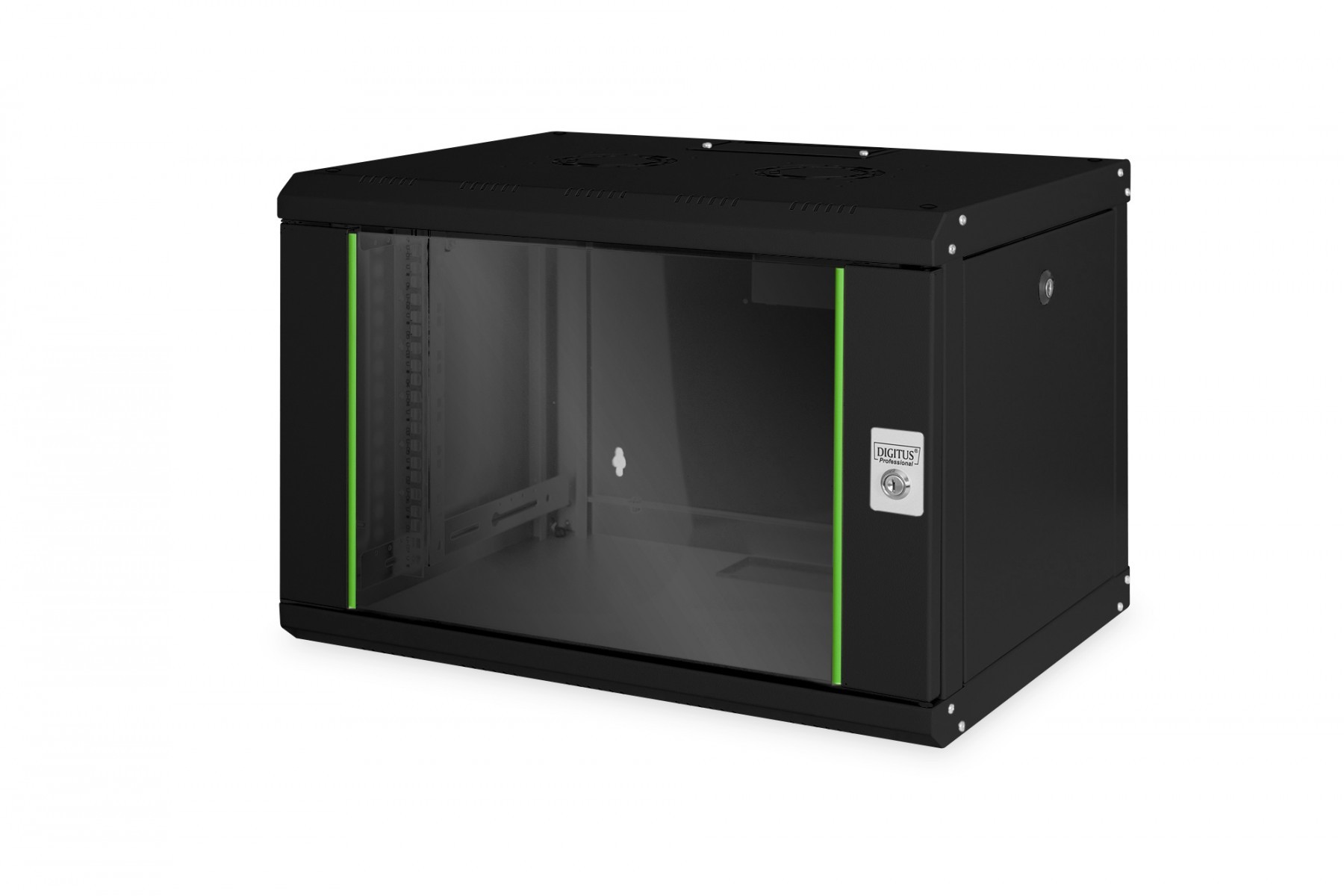 Digitus DN-19 07-U-SW rack 7U Wandrek Zwart