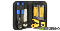 DeLOCK 86105 set met kabelbewerkingsgereedschap Zwart, Wit