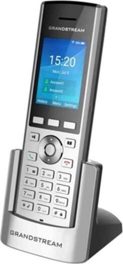 Grandstream Networks WP820 IP telefoon Zwart, Zilver 2 regels LCD Wifi
