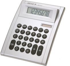 Genie 50 DC calculator Desktop Rekenmachine met display Zilver