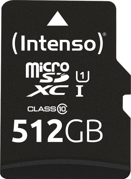 Intenso microSD 512GB UHS-I Perf CL10| Performance Klasse 10