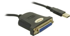 DeLOCK USB 1.1 parallel adapter parallelle kabel 0,8 m
