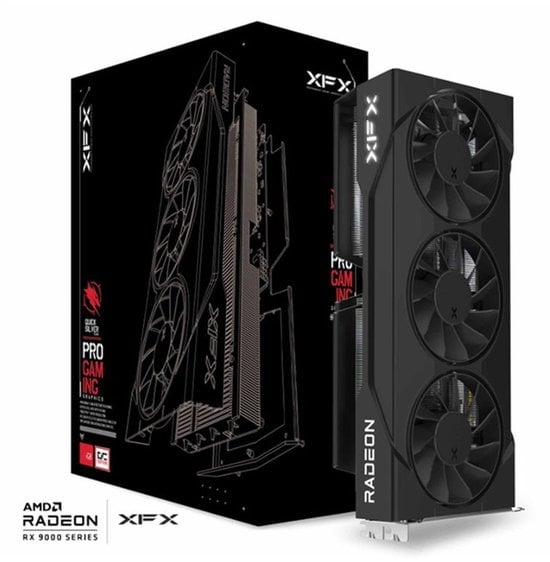 XFX RX-96TS316B7 videokaart AMD Radeon RX 9060 XT 16 GB GDDR6