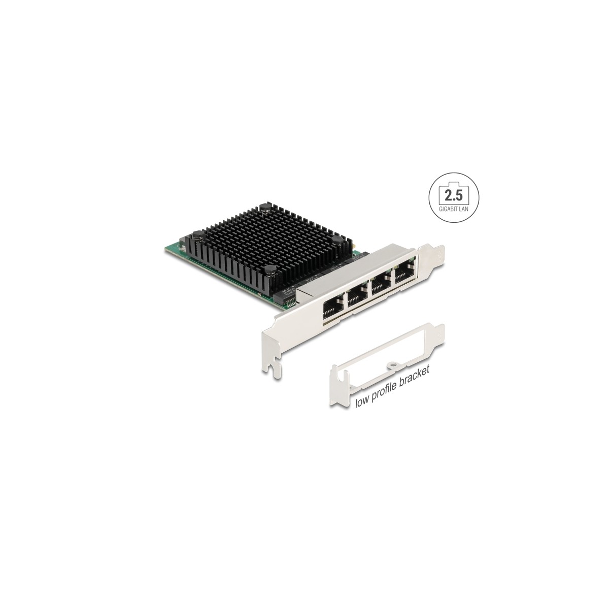 DeLOCK 88601 netwerkkaart Intern Ethernet 2500 Mbit/s