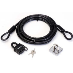 MASTER LOCK Schlaufenkabel met hangslot - 8271EURDAT