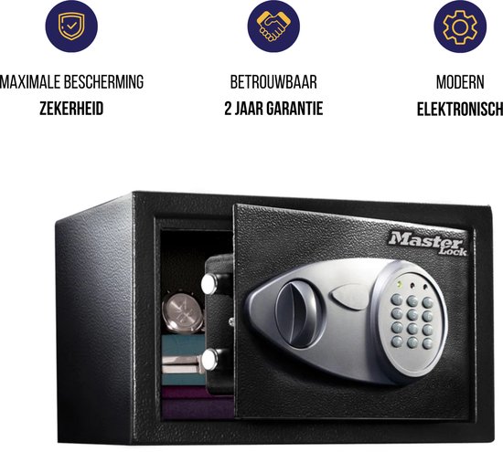 MASTER LOCK Middelgrote kluis met digitale combinatie