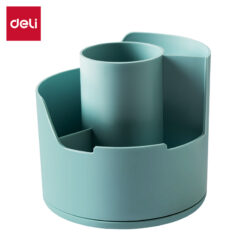 Deli EZ417 pen- & potloodhouder Polypropyleen (PP) Blauw