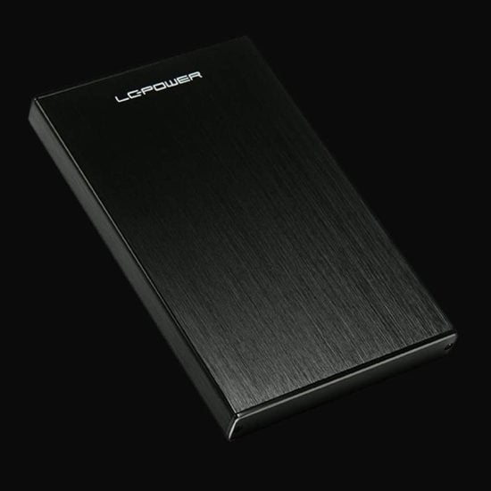 LC-Power LC-25U3-Becrux Zwart 2.5
