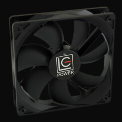LC-Power LC-CF-120 koelsysteem voor computers Computer behuizing Ventilator 12 cm Zwart
