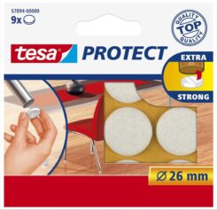 TESA Protect vloerbeschermer voor meubilair 9 stuk(s) Rond
