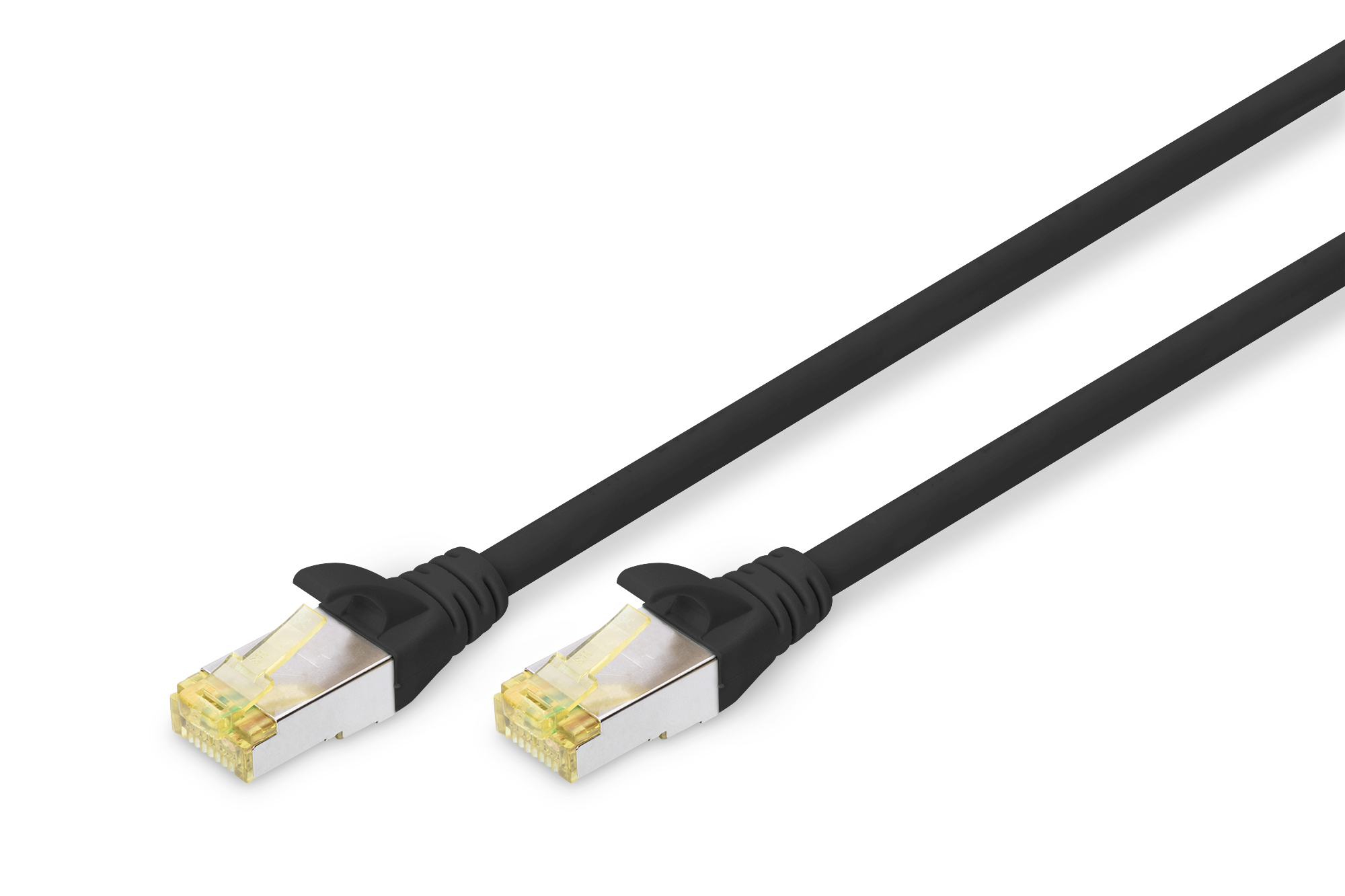 Digitus DK-1644-A-070/BL netwerkkabel Zwart 7 m Cat6a S/FTP (S-STP)