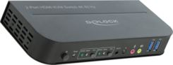 DeLOCK 11481 KVM-switch Zwart