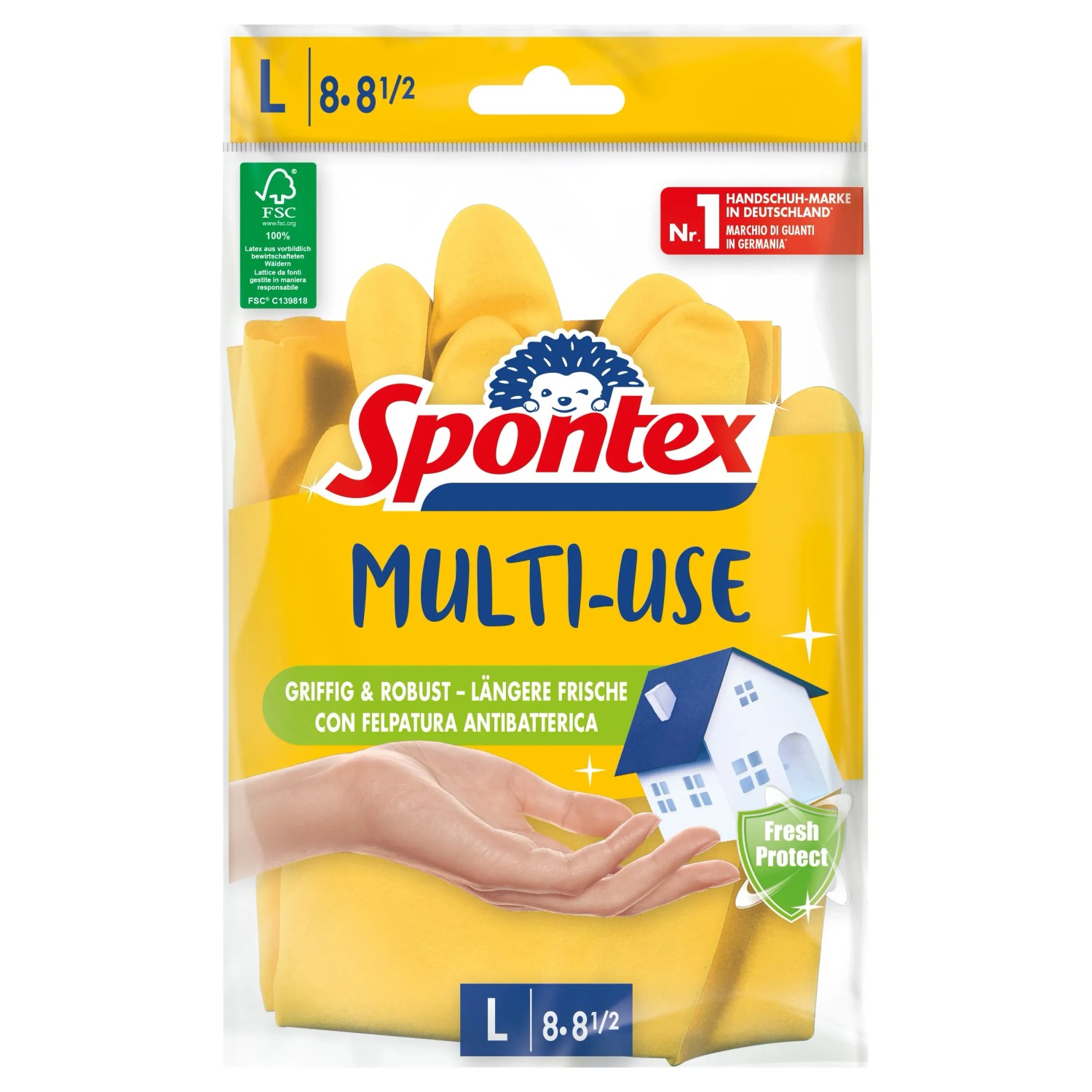 Spontex Haushaltshandschuhe Multi-Use 8-8,5