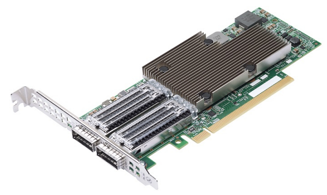 Broadcom BCM957508-P2100G netwerkkaart Intern Fiber 100000 Mbit/s