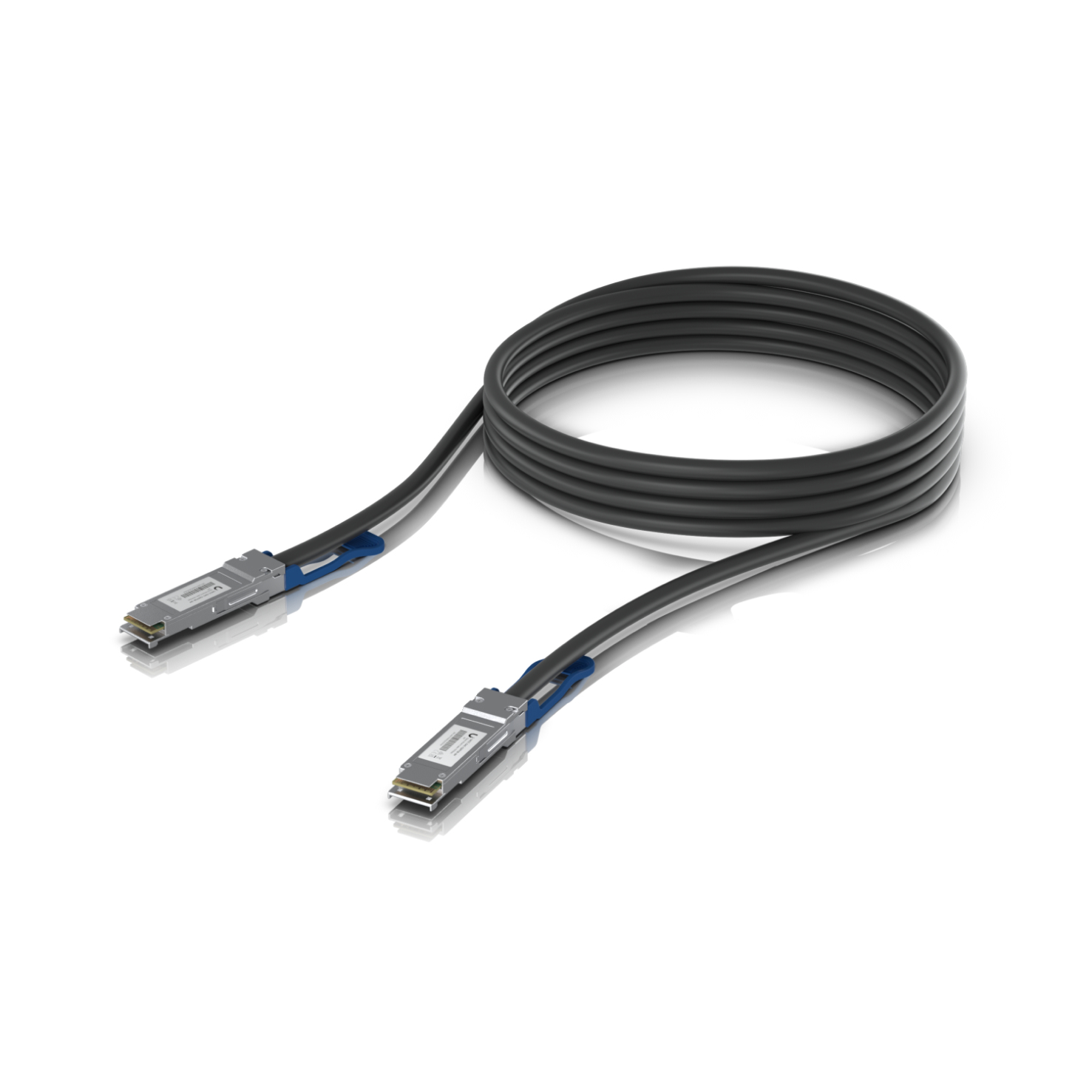 Ubiquiti UACC-DAC-QSFP28-3M InfiniBand en Glasvezelkabel Zwart