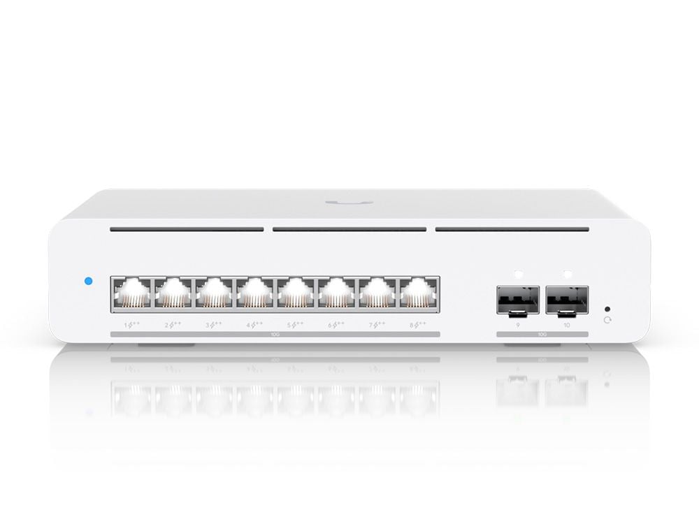 Ubiquiti UniFi Pro XG 8 PoE Managed L2/L3 10G Ethernet (100/1000/10000) Power over Ethernet (PoE) Grijs