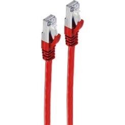shiverpeaks BASIC-S, Cat7, 0.5m netwerkkabel Rood 0,5 m U/FTP (STP)
