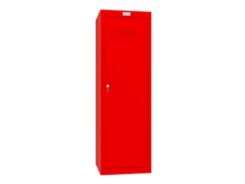 Phoenix Safe Würfelspind 173l groot Türschloss rood
