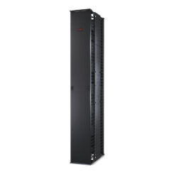 APC Sterke verticale kabelgeleider voor racks met 2 en 4 staanders, hoogte 231 cm x breedte 30,5 cm, dubbelzijdig met deuren