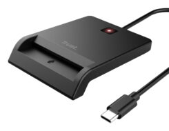 Trust Primo Smartcard Reader - Smartcardlezer – USB-C aansluiting – Compact ontwerp – Zwart - Afbeelding 4