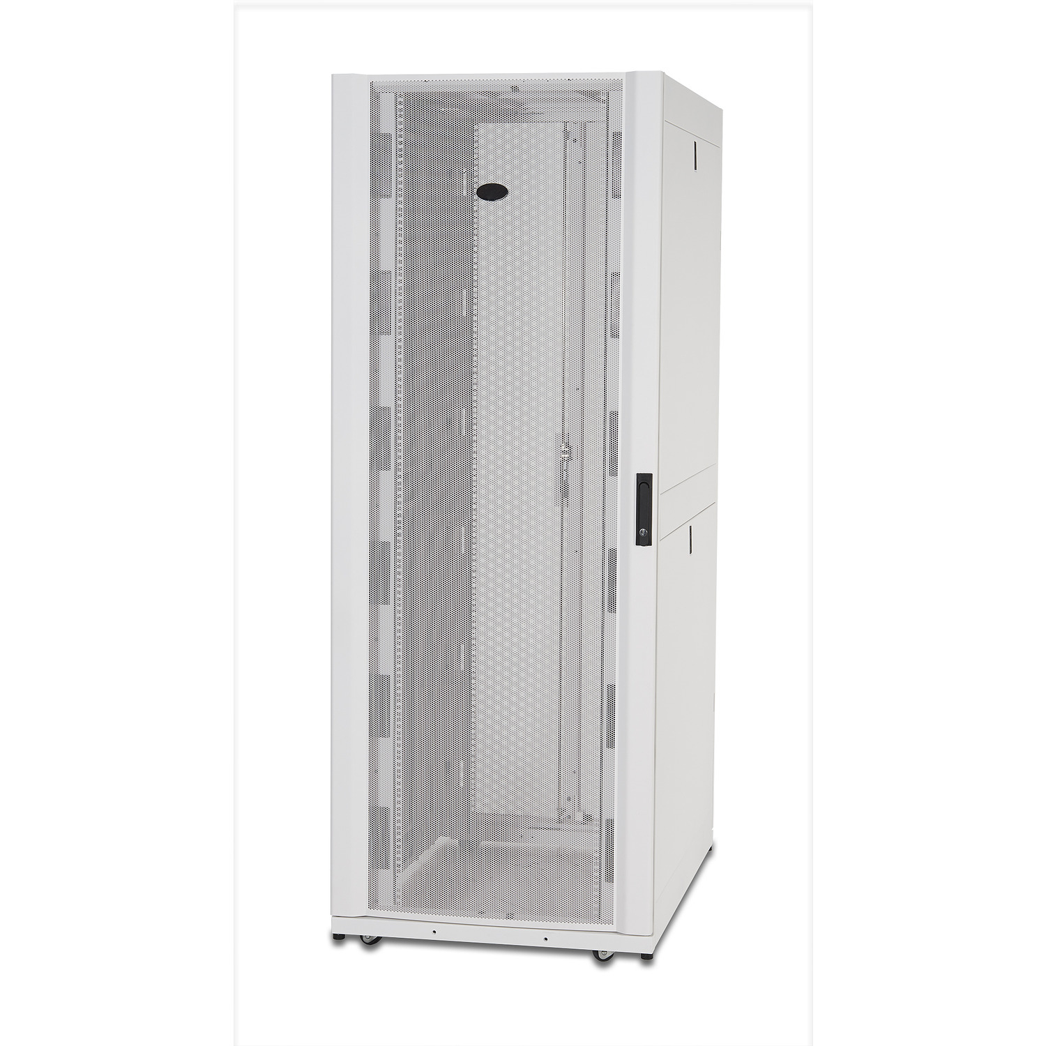 APC NetShelter SX 42U 750mm brede x 1070mm diepe behuizing met zijden, wit - Afbeelding 4