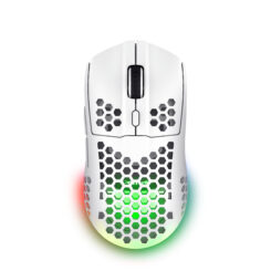 Trust GXT 929W Helox Gaming Muis - Draadloze gamingmuis – 6 programmeerbare knoppen – 4800 DPI – Wit - Afbeelding 5