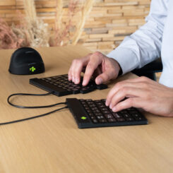 R-Go Tools Ergonomisch toetsenbord R-Go Split Break v2 met pauzesoftware, gesplitst toetsenbord, AZERTY (BE), bedraad, zwart - Afbeelding 9