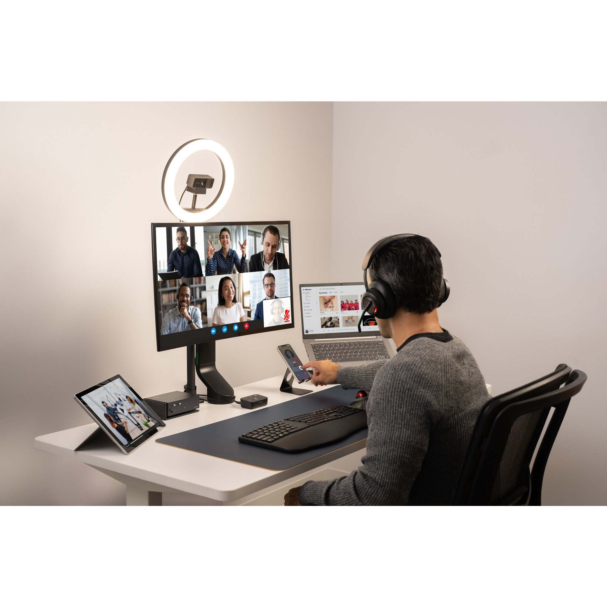 Kensington Pro Fit Ergo Wireless Keyboard (zwart) - Afbeelding 14
