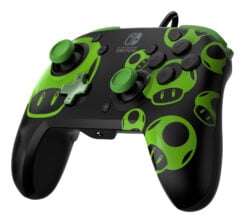PDP REMATCH: 1-Up Glow in the Dark Zwart, Groen USB Gamepad Analoog/digitaal Nintendo Switch, Nintendo Switch OLED - Afbeelding 6