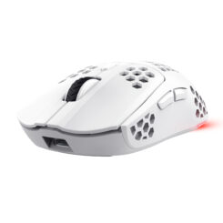 Trust GXT 929W Helox Gaming Muis - Draadloze gamingmuis – 6 programmeerbare knoppen – 4800 DPI – Wit - Afbeelding 2