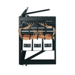Middle Atlantic SFR-12-12 rack 12U Wandrek Zwart