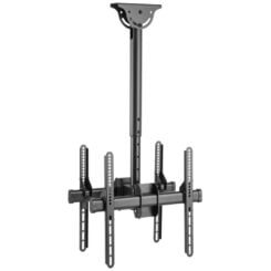 Techly ICA-CPLB 944D bevestiging voor signage-beeldschermen 139,7 cm (55") Zwart - Afbeelding 2