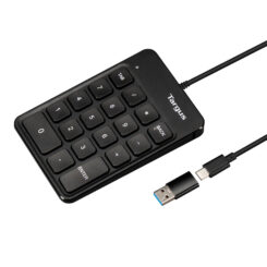 Targus AKP13GL numeriek toetsenbord Universeel USB Zwart - Afbeelding 2