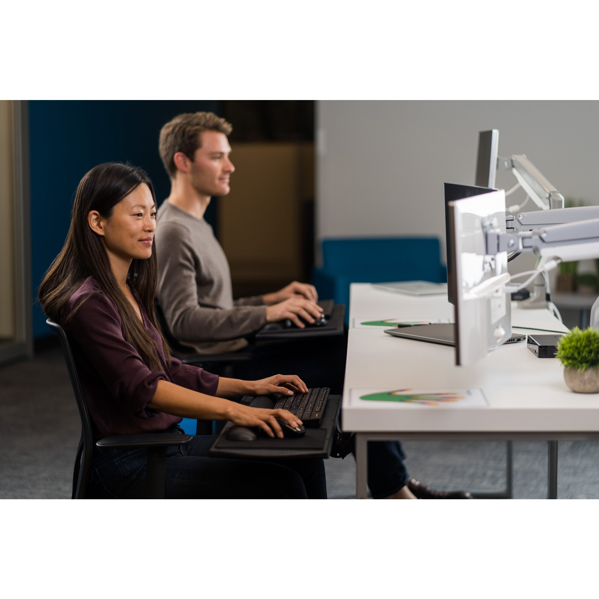 Kensington SmartFit One-Touch Height Adjustable Single Monitor Arm - Afbeelding 17