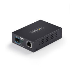 StarTech.com 10GbE SFP+ Glasvezel Media Converter, 10 Gigabit Ethernet RJ-45 naar 10GBASE-X SFP+, Single-Mode, Multi-Mode, 16K Jumbo Frames, TAA - Afbeelding 2
