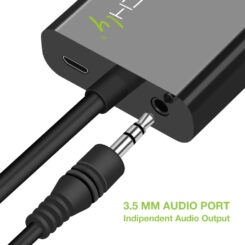Techly IDATA HDMI-VGA4 video kabel adapter VGA (D-Sub) HDMI Type C (Mini) Zwart - Afbeelding 9