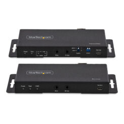 StarTech.com 4K HDMI over Fiber Extender Kit, 4K 60Hz tot 1km (Single Mode) of 300m (Multimode) LC Fiber Optic, HDR, HDCP, 3.5mm Audio/RS232/IR Extender, Transmitter & Receiver Kit, HDMI Rx/Tx - Afbeelding 5
